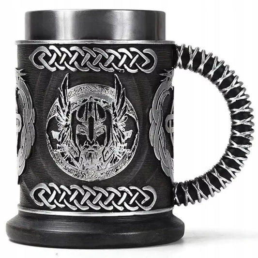 Alus bokalas 500ml Thor Odin Vikingų Plaktukas