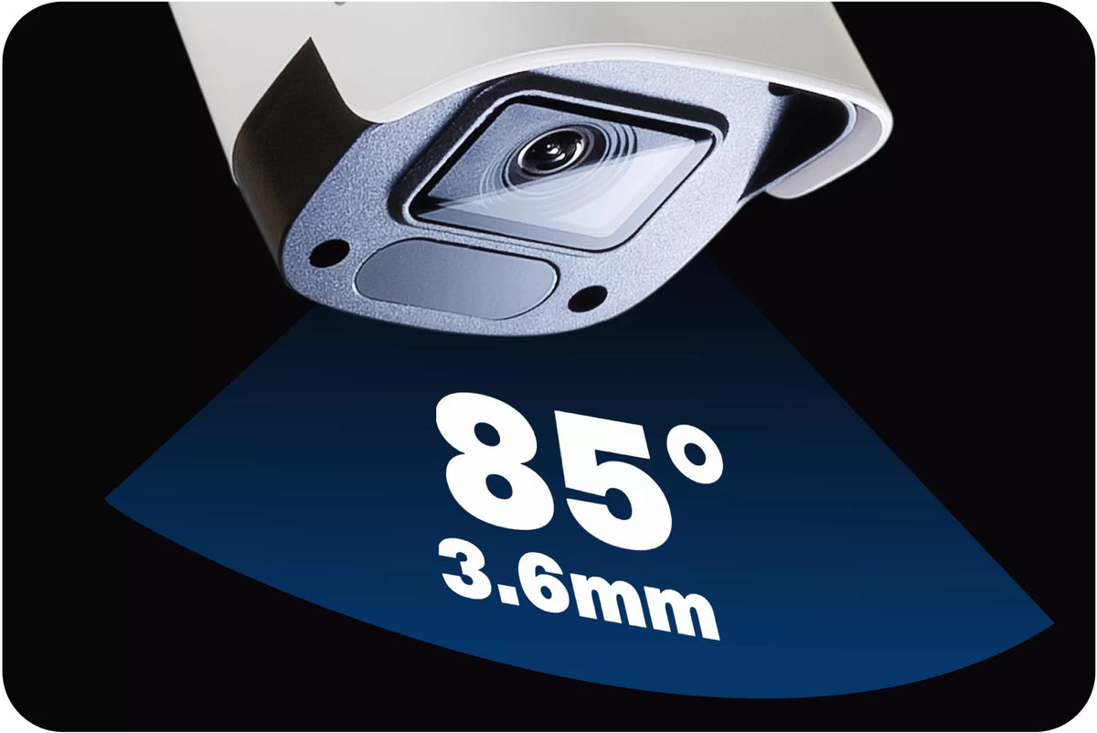 Lauko IP PoE kamera 4MPx 30m IR 3.6mm + AUDIO IP66