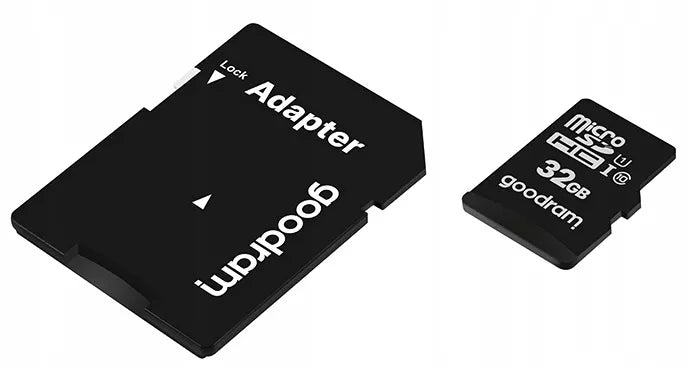 GOODRAM 32GB Micro SDHC atminties kortelė + SD adapteris