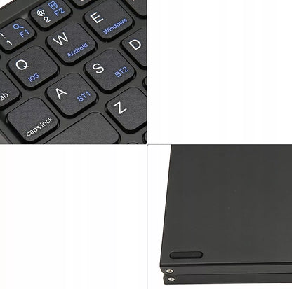 Nešiojama sulankstoma belaidė „Bluetooth“ klaviatūra B089T