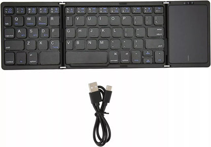 Nešiojama sulankstoma belaidė „Bluetooth“ klaviatūra B089T