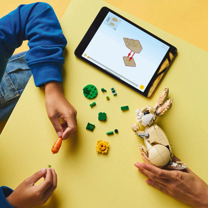 LEGO CREATOR 3in1 kaladėlės 31162 Mielas zuikis, lama, ruonis, triušis