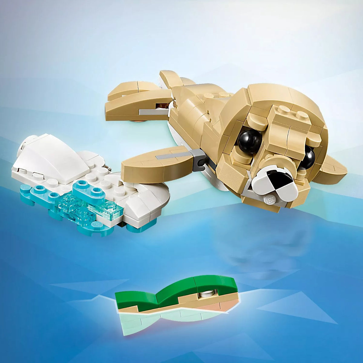 LEGO CREATOR 3in1 kaladėlės 31162 Mielas zuikis, lama, ruonis, triušis
