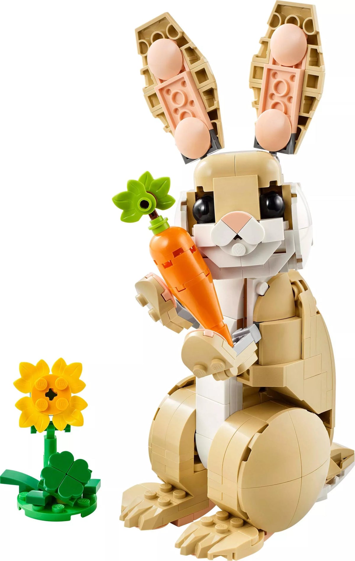 LEGO CREATOR 3in1 kaladėlės 31162 Mielas zuikis, lama, ruonis, triušis