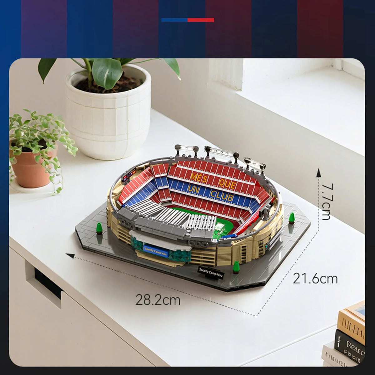 CaDA Barcelona Camp Nou Spotify stadionas 728 det. Barca La Liga konstruktorius