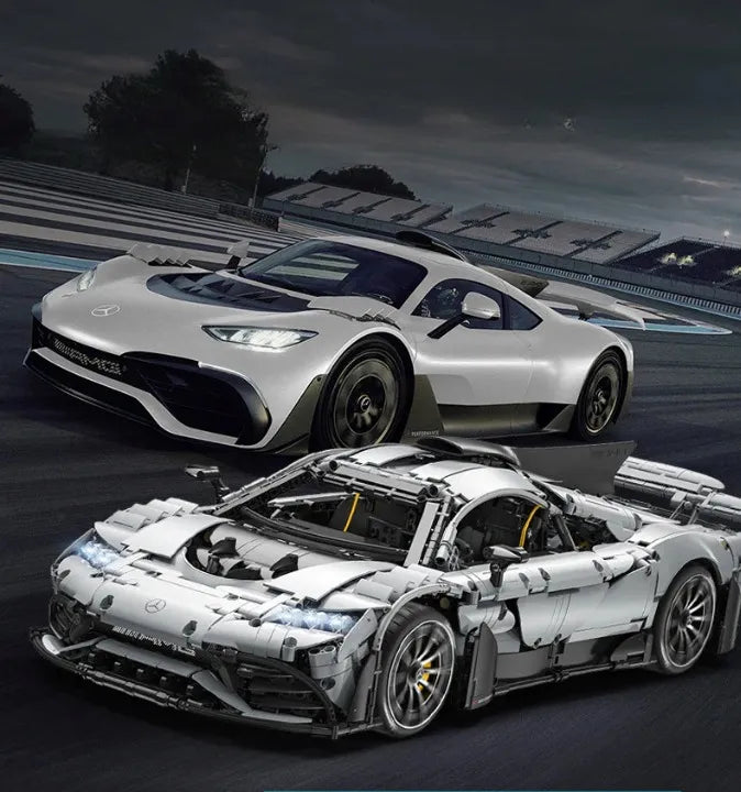 CaDA Mercedes AMG One konstruktorius sportinis automobilis, 3295 detalės, RC