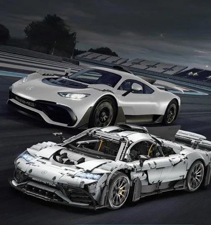 CaDA Mercedes AMG One konstruktorius sportinis automobilis, 3295 detalės, RC