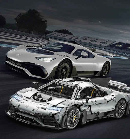 CaDA Mercedes AMG One konstruktorius sportinis automobilis, 3295 detalės, RC