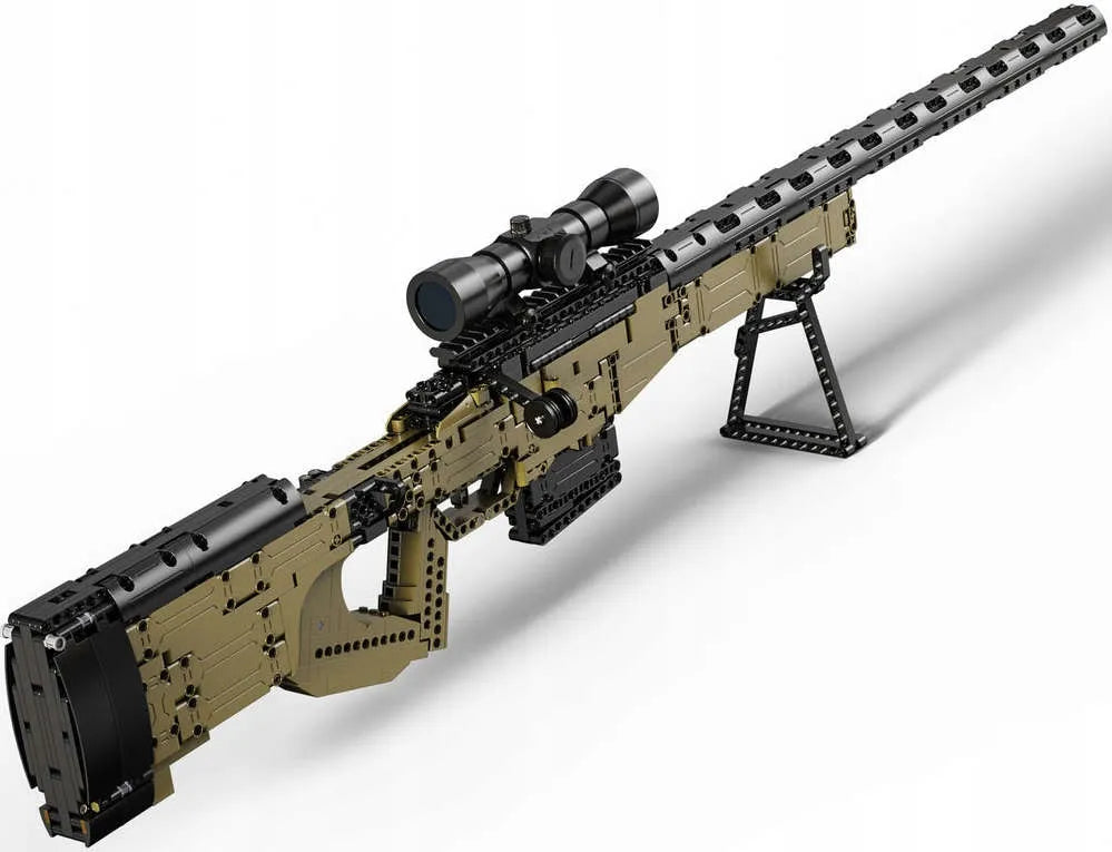 CaDA konstravimo rinkinys Sniper Rifle, 978 dalys, plastikinis