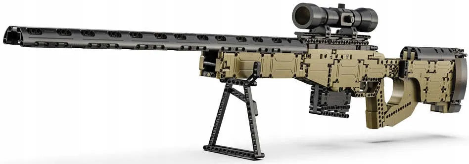 CaDA konstravimo rinkinys Sniper Rifle, 978 dalys, plastikinis
