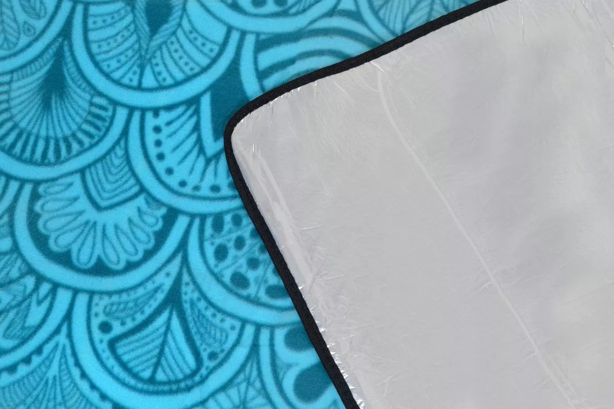 PREMIUM XXL 200x200 cm Vandeniui atsparus ir storai izoliuotas paplūdimio / iškylų pledas
