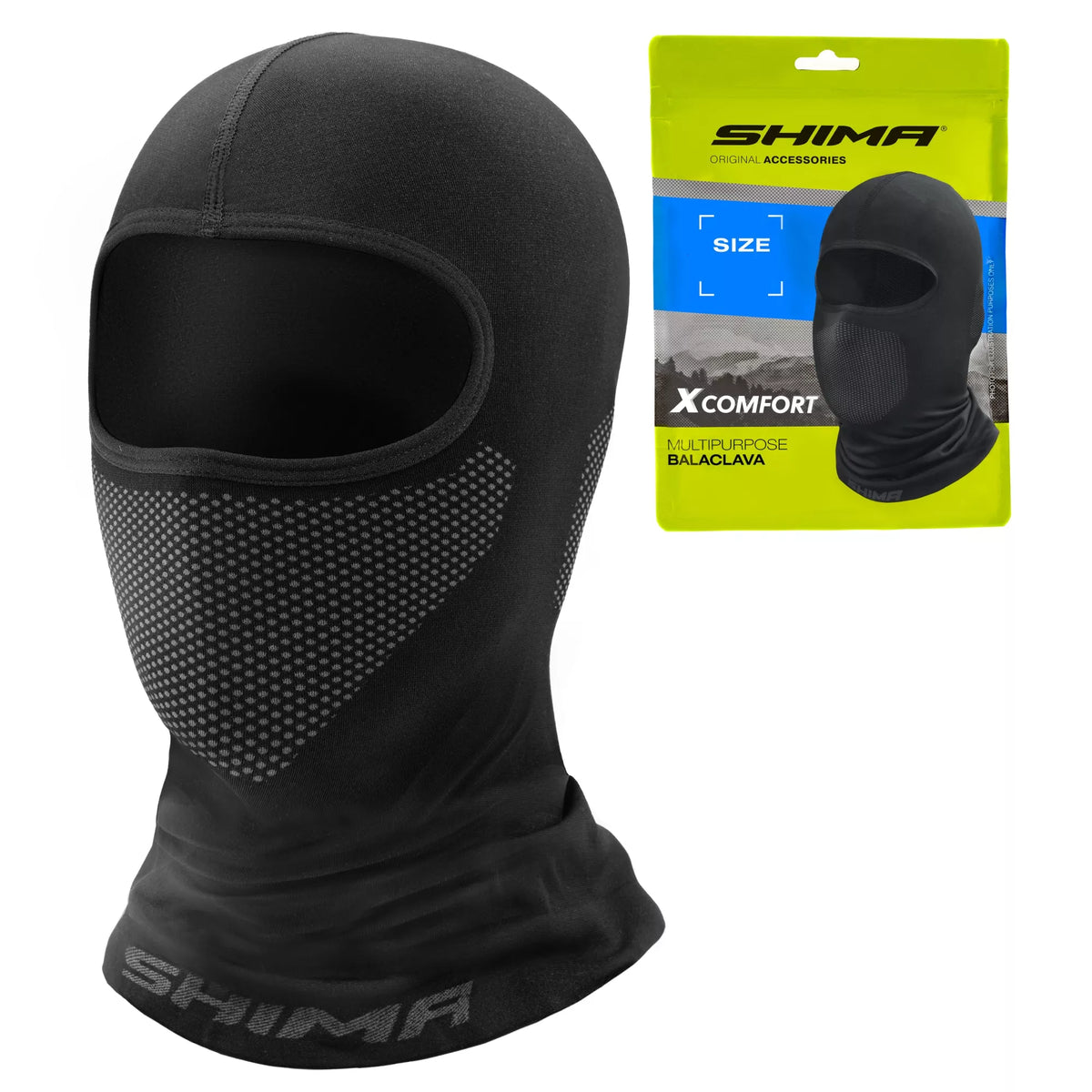 Termoaktyvi motociklininko balaklava SHIMA BALACLAVA X-COMFORT M L