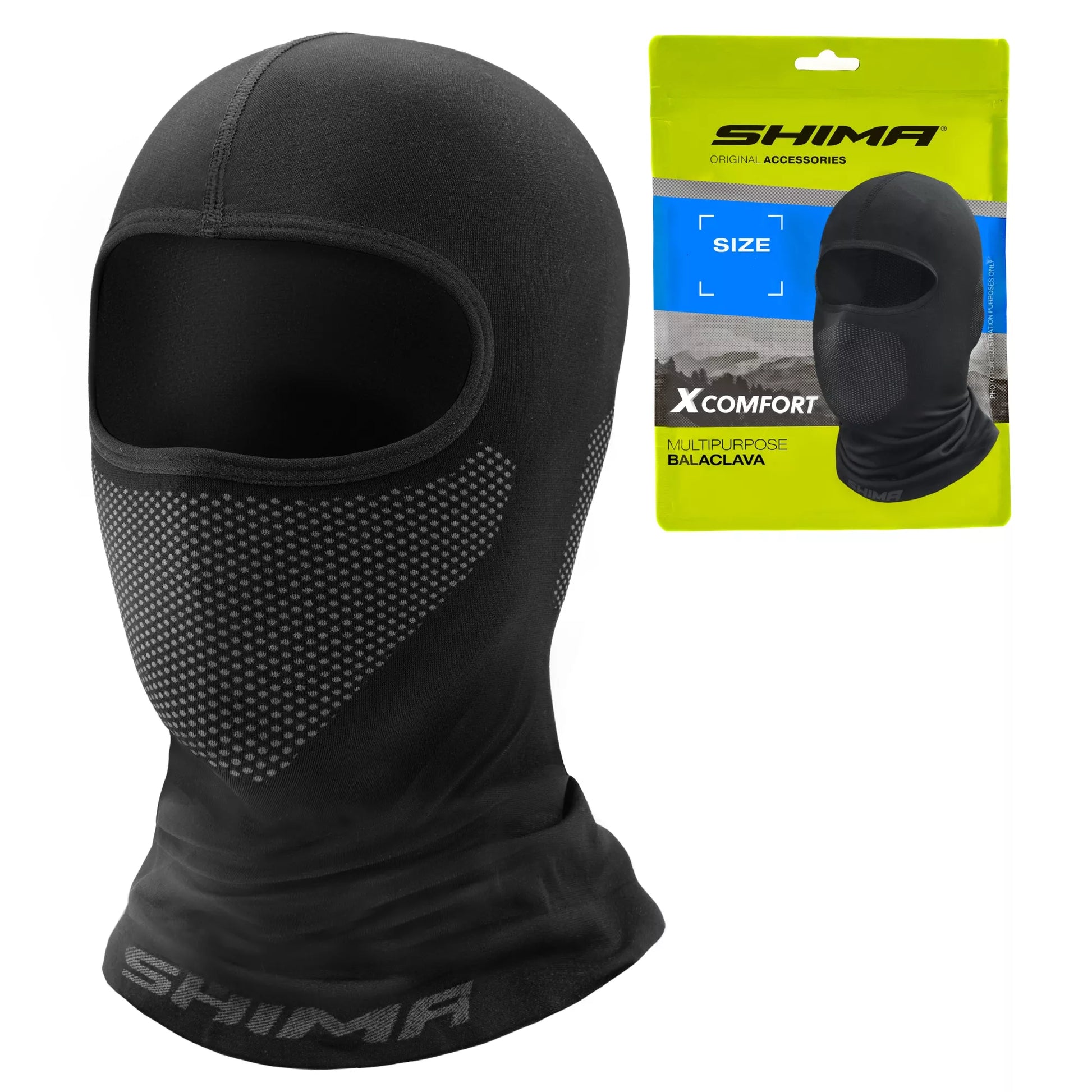 Termoaktyvi motociklininko balaklava SHIMA BALACLAVA X-COMFORT M L