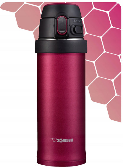 Terminis puodelis Zojirushi SM-QAF48-RK, raudonas, 0,48 l