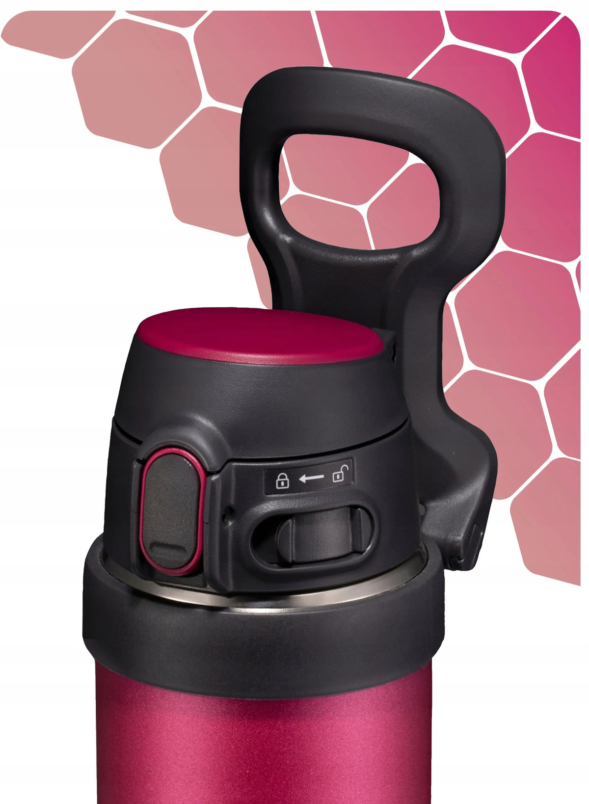 Terminis puodelis Zojirushi SM-QAF48-RK, raudonas, 0,48 l