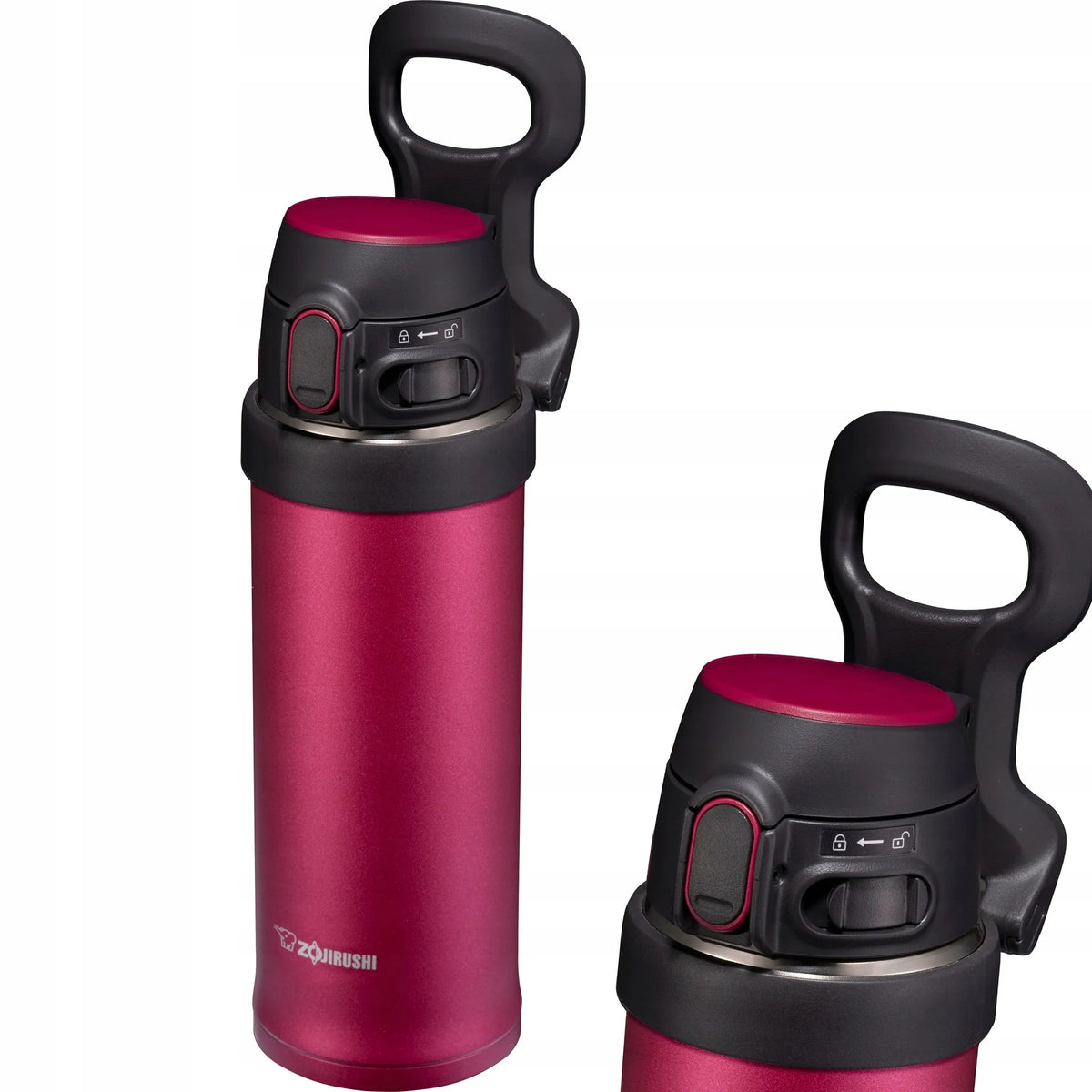 Terminis puodelis Zojirushi SM-QAF48-RK, raudonas, 0,48 l