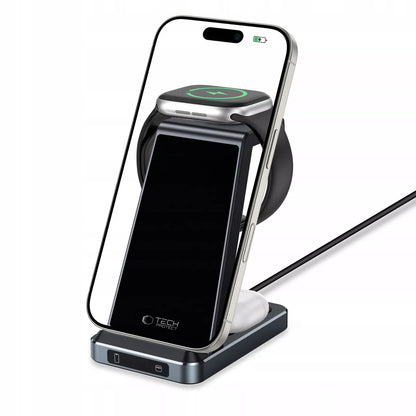 QI 15W INDUKCINIS ĮKROVĖJAS STOVAS SKIRTAS MAGSAFE IPHONE 13 14 15 16 17