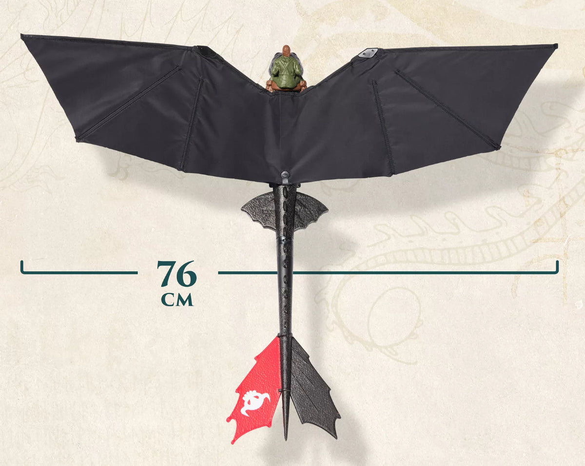 Interaktyvus skraidantis bedantis RC Kaip prisijaukinti slibiną 76 cm