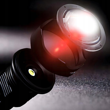 Taktiskais kabatas lukturītis – jaudīgs LED, uzlādējams, ūdensizturīgs, USB-C, 5 apgaismojuma režīmi