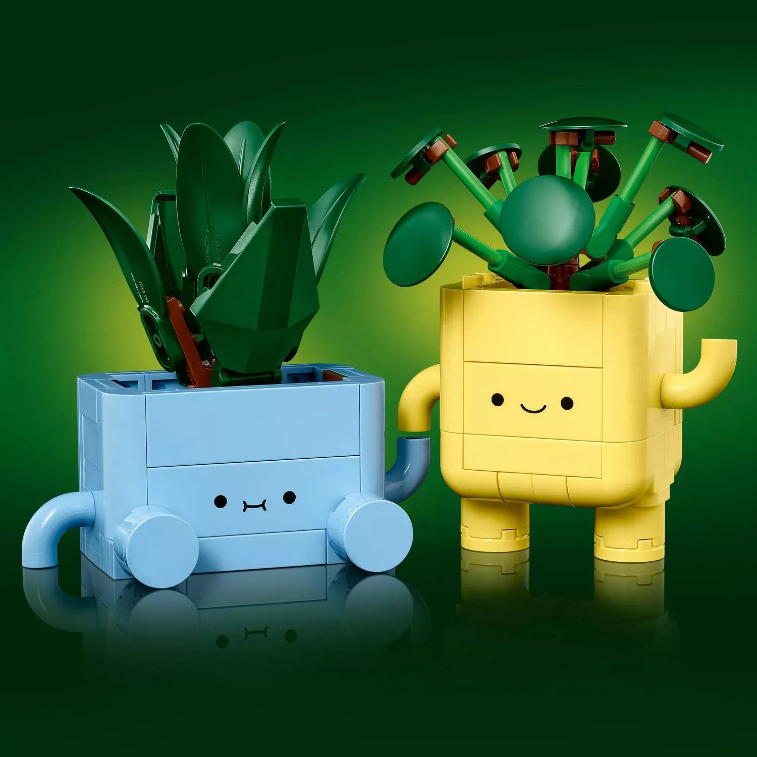 LEGO Botanicals 2 vazonėliai su LEGO augalais