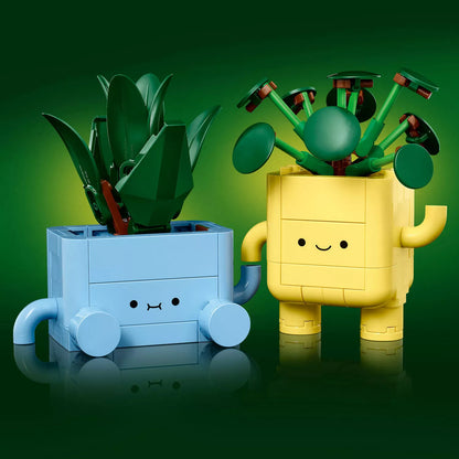 LEGO Botanicals 2 vazonėliai su LEGO augalais