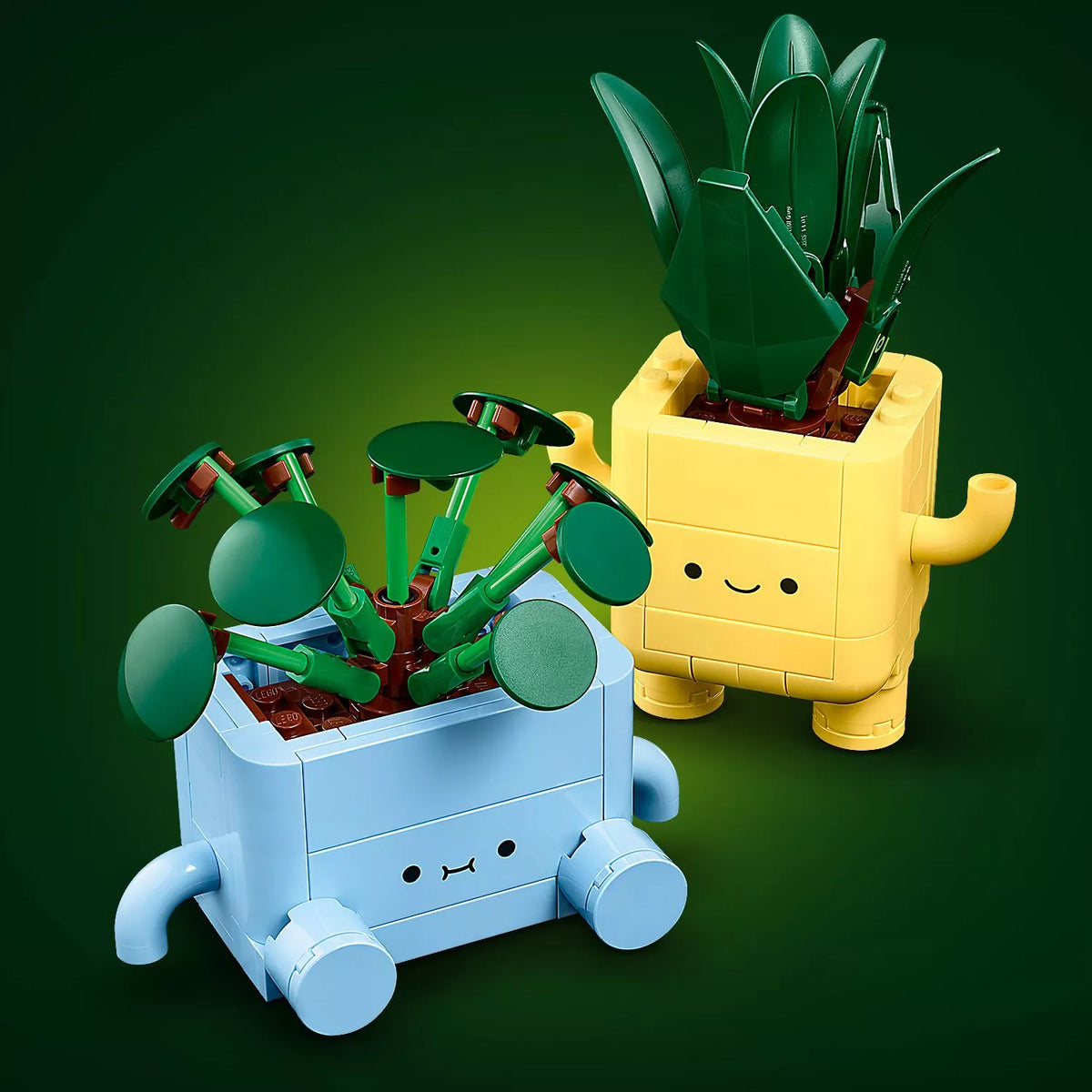 LEGO Botanicals 2 vazonėliai su LEGO augalais