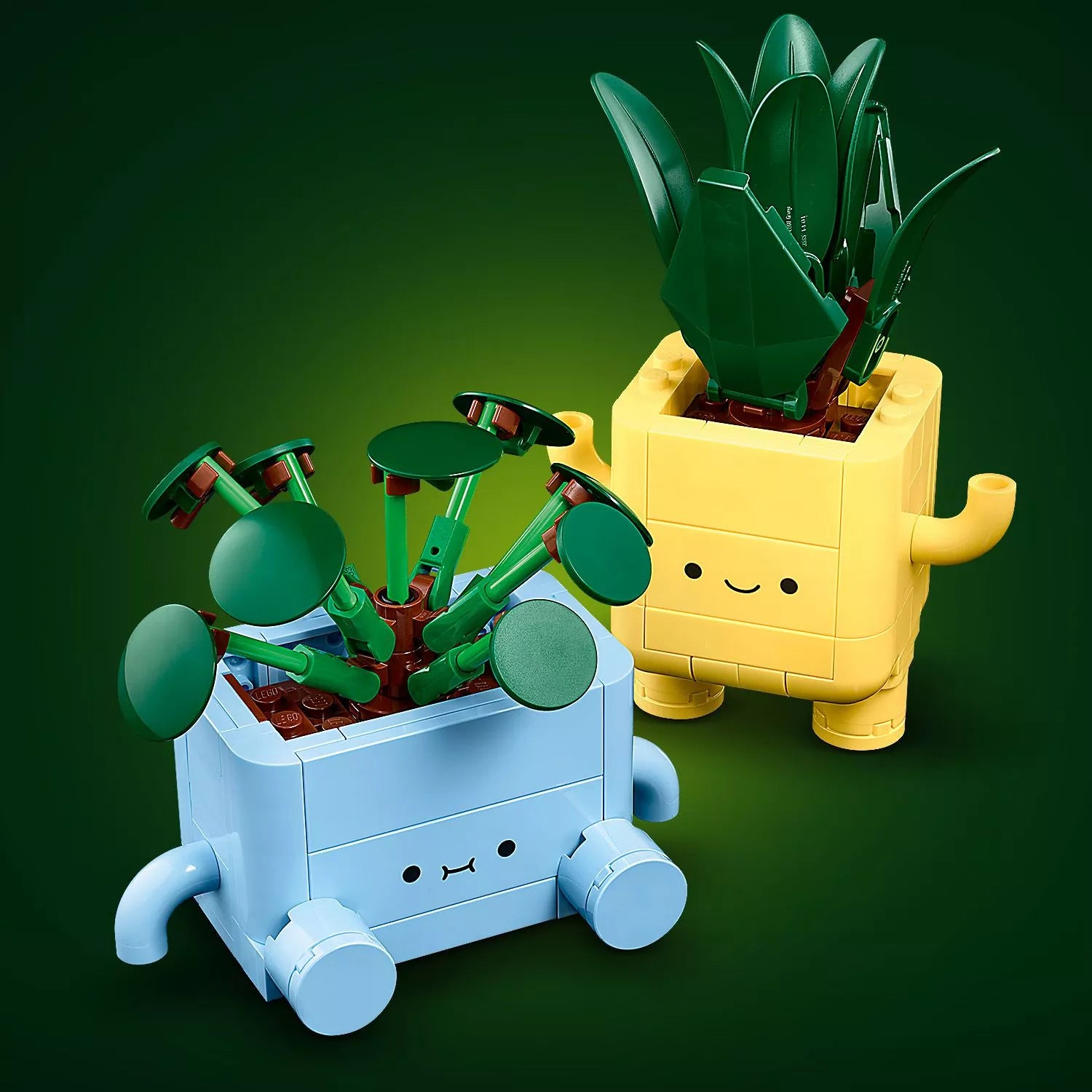 LEGO Botanicals 2 vazonėliai su LEGO augalais