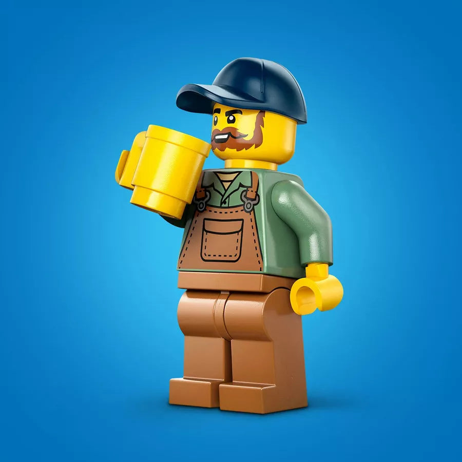 LEGO CITY 60498 Traktorius, kaladėlių rinkinys vaikams nuo 6 metų