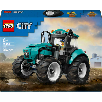 LEGO CITY 60498 Traktorius, kaladėlių rinkinys vaikams nuo 6 metų