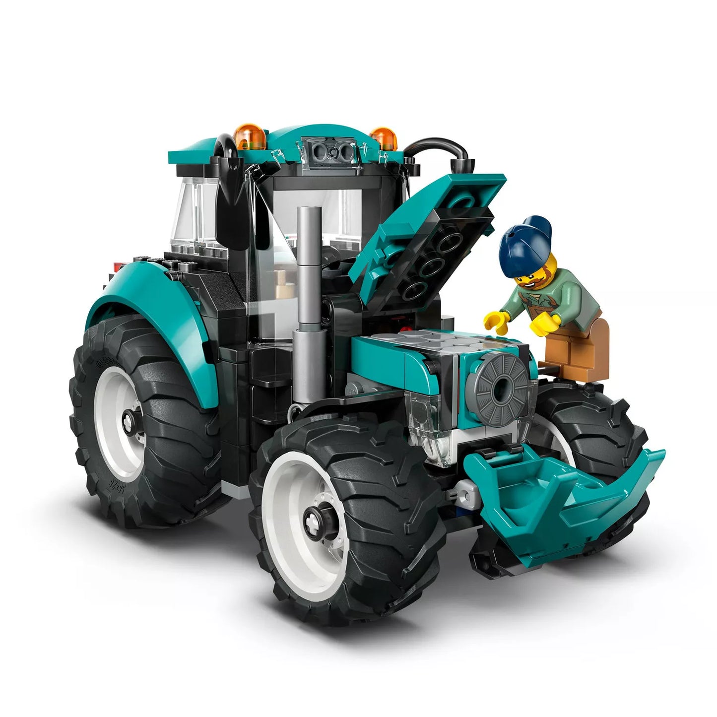 LEGO CITY 60498 Traktorius, kaladėlių rinkinys vaikams nuo 6 metų