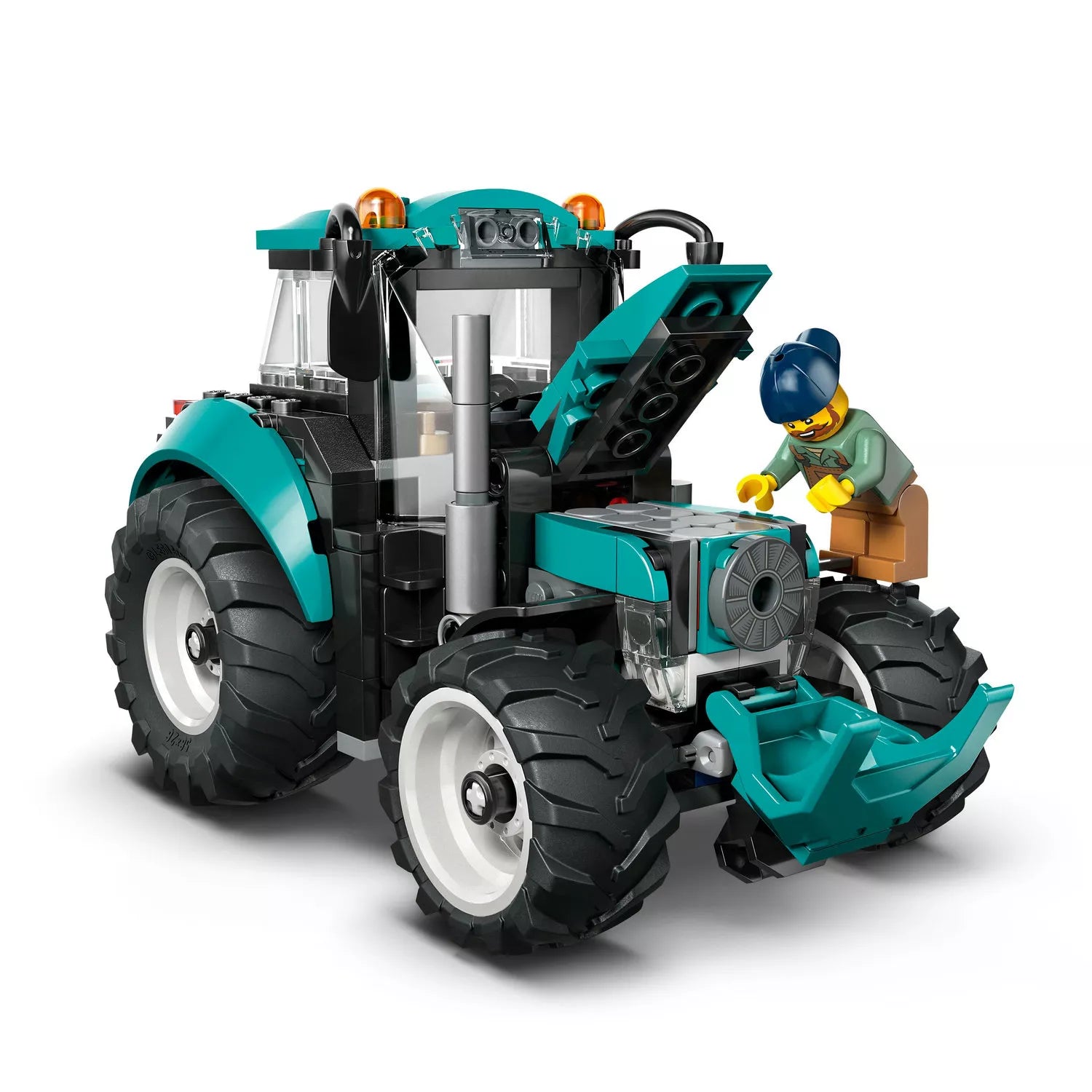 LEGO CITY 60498 Traktorius, kaladėlių rinkinys vaikams nuo 6 metų