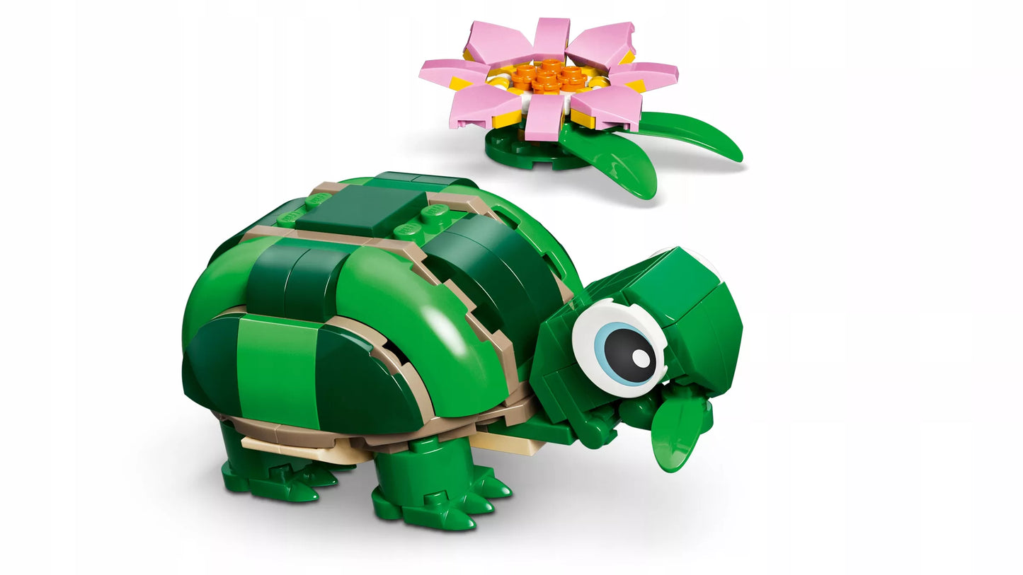 LEGO Creator 3w1 31377 Vėžlys ir vandens lelija