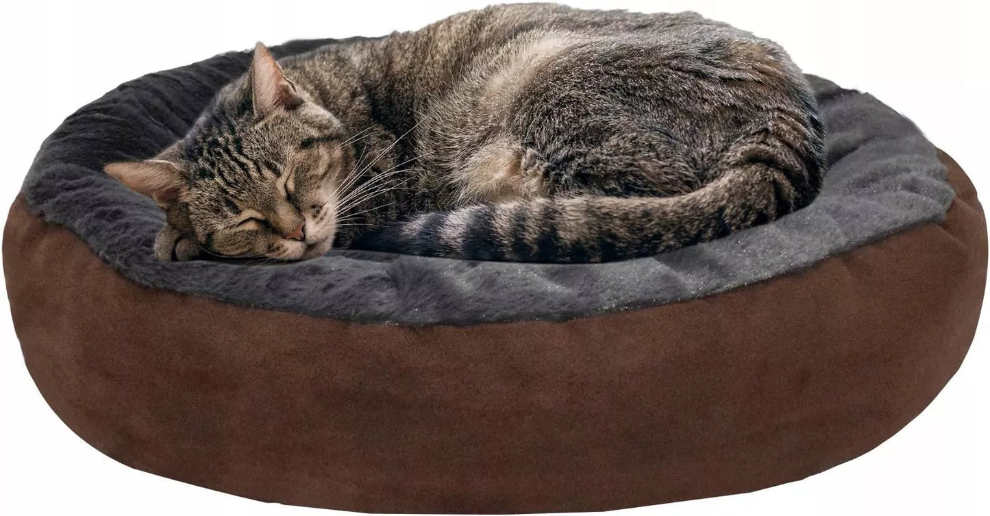 GUULIS TAISYKLES ŠUNIUI IR KATEI 50x50x19 CM SOFA APVALUS GUULIS ŠUNIMS M DYDIS