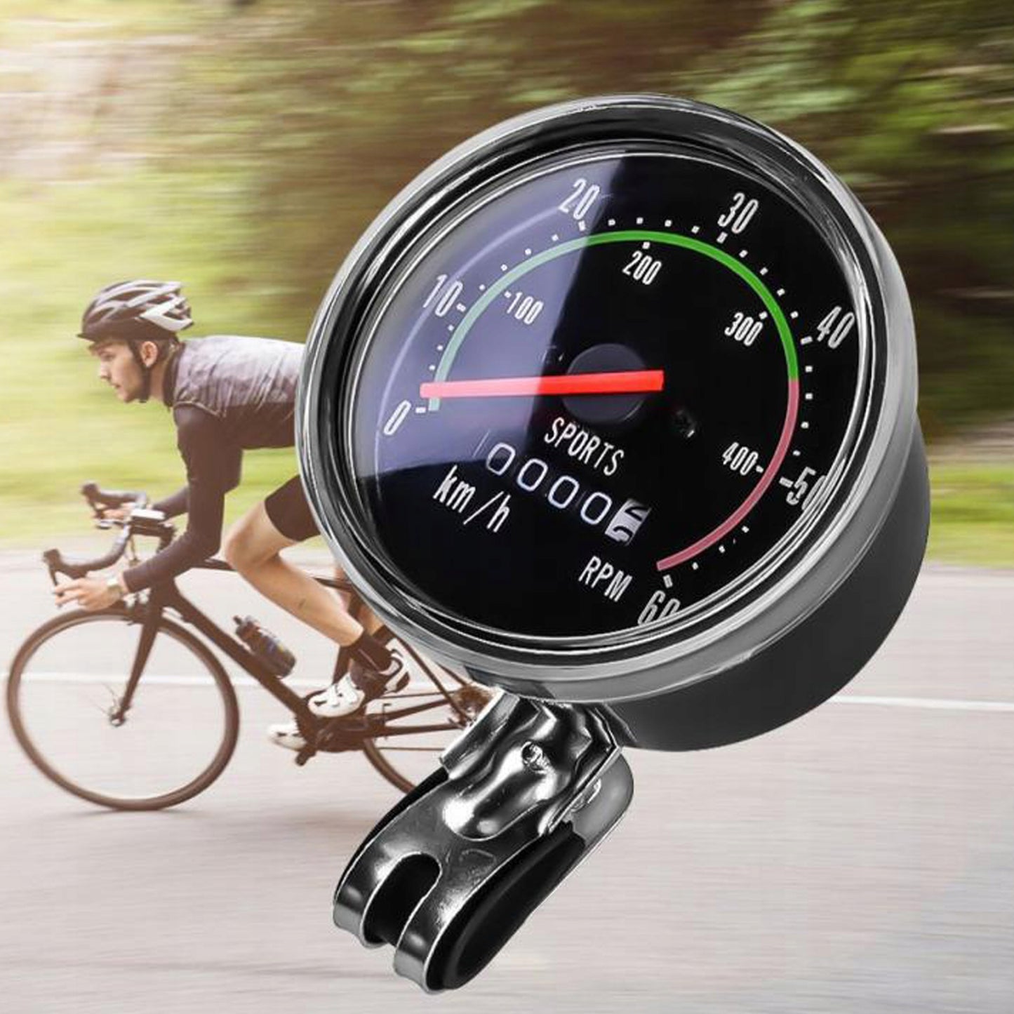 Retro velosipēda skaitītājs – bezbateriju, ūdensizturīgs spidometrs velosipēdam