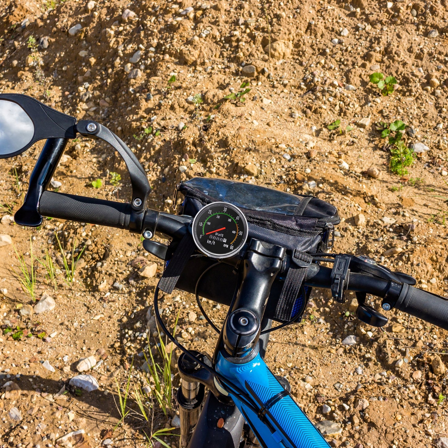 Retro velosipēda skaitītājs – bezbateriju, ūdensizturīgs spidometrs velosipēdam