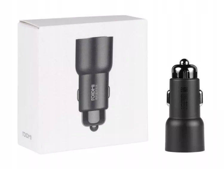 Xiaomi FM siųstuvas su USB automobiliniu įkrovikliu