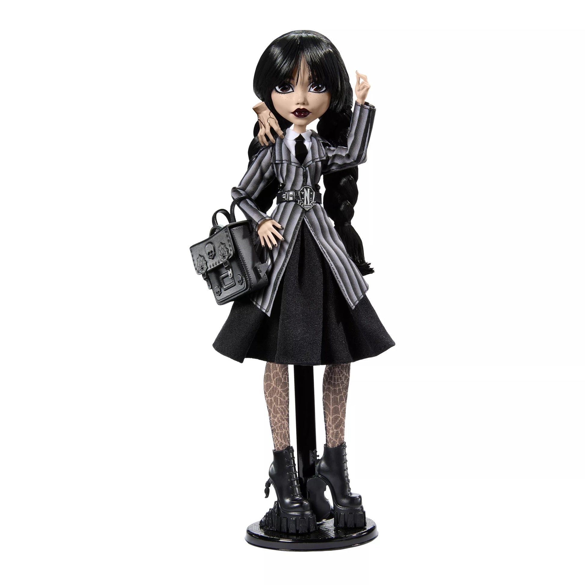 Lėlė Monster High Wednesday Addams, 30 cm