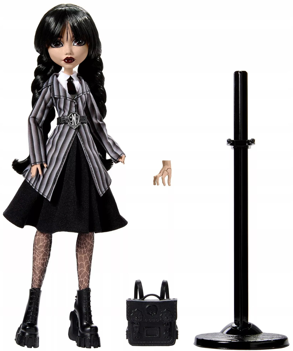 Lėlė Monster High Wednesday Addams, 30 cm