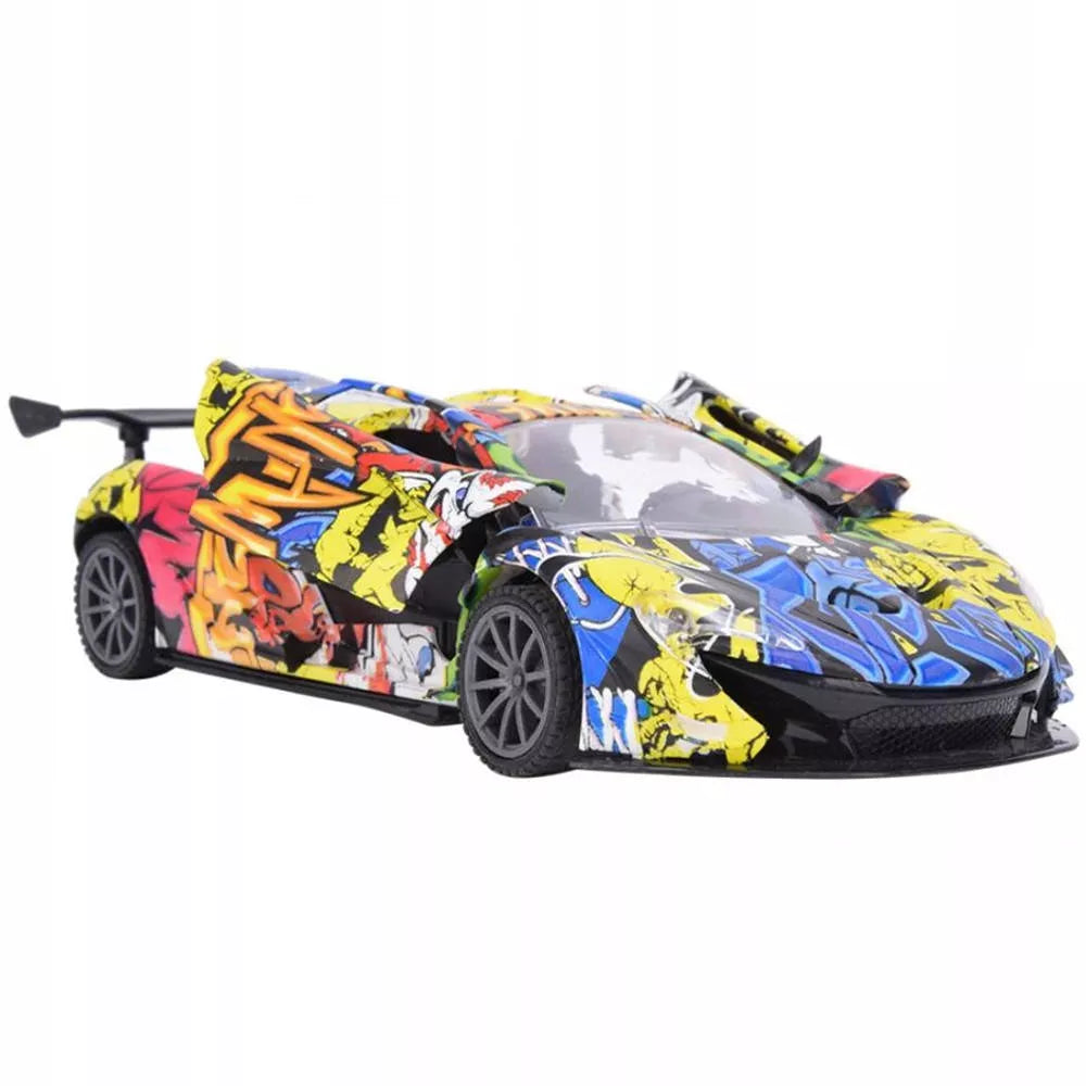 Lamborghini valdomas nuotoliniu būdu automobilis R/C pultelis Graffiti DRIFT Durys