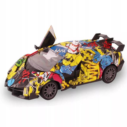 Lamborghini valdomas nuotoliniu būdu automobilis R/C pultelis Graffiti DRIFT Durys