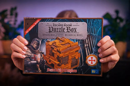 Galvosūkis Escape Room Medinė Dėžutė 3D Dėlionė