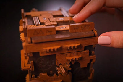 Galvosūkis Escape Room Medinė Dėžutė 3D Dėlionė