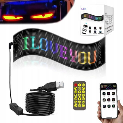 Automobilio LED juostelė Devil Eyes, skirta sunkvežimiams ir TIR
