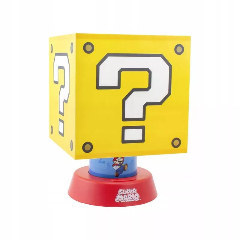 Naktinė lemputė su gaubtu Question Block - Super Mario Bros vaikams
