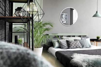 Apvalus vonios kambario veidrodis 60 cm