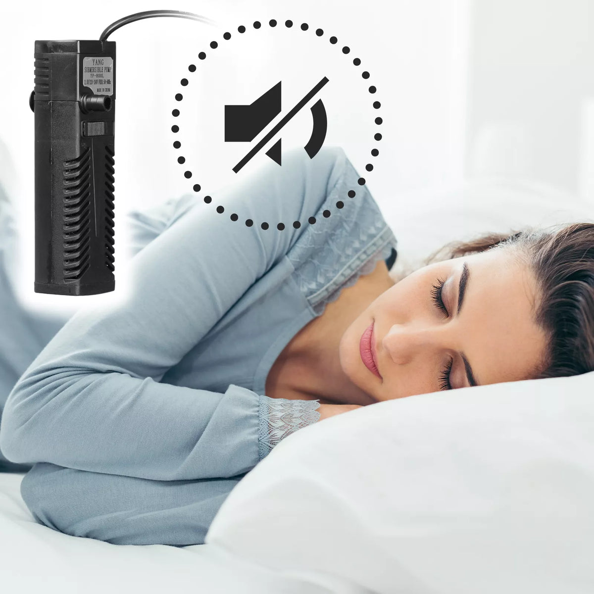 Mažas akvariumas 3 l su įranga – filtras su aeratoriumi ir apšvietimu