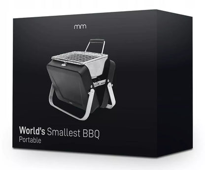 MAŁY GRILL OGRODOWY TURYSTYCZNY PRZENOŚNY WĘGLOWY KEMPINGOWY + LAGAMINAS