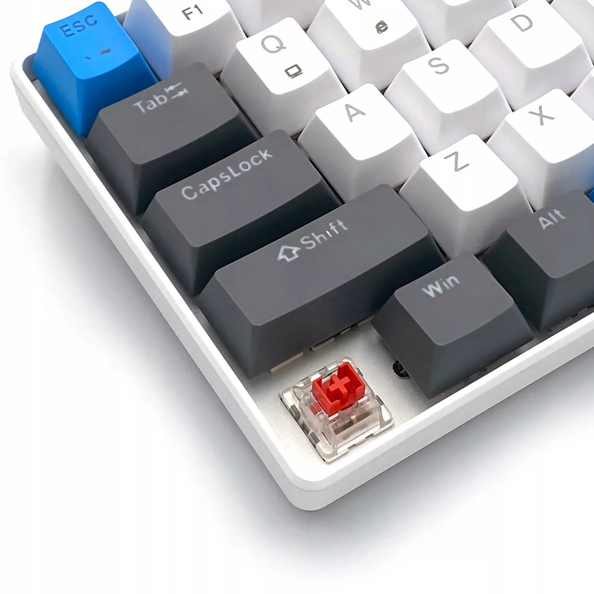MEDIA-TECH 60% mechaninė žaidimų klaviatūra RED – RGB apšvietimas