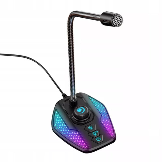 LED RGB mikrofonas žaidimams – PC ir nešiojamiesiems kompiuteriams