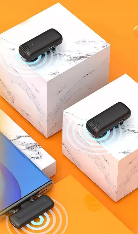 Belaidis atlapo mikrofonas „Spreest J13 1T1R“ USB-C telefonams ir „Android“